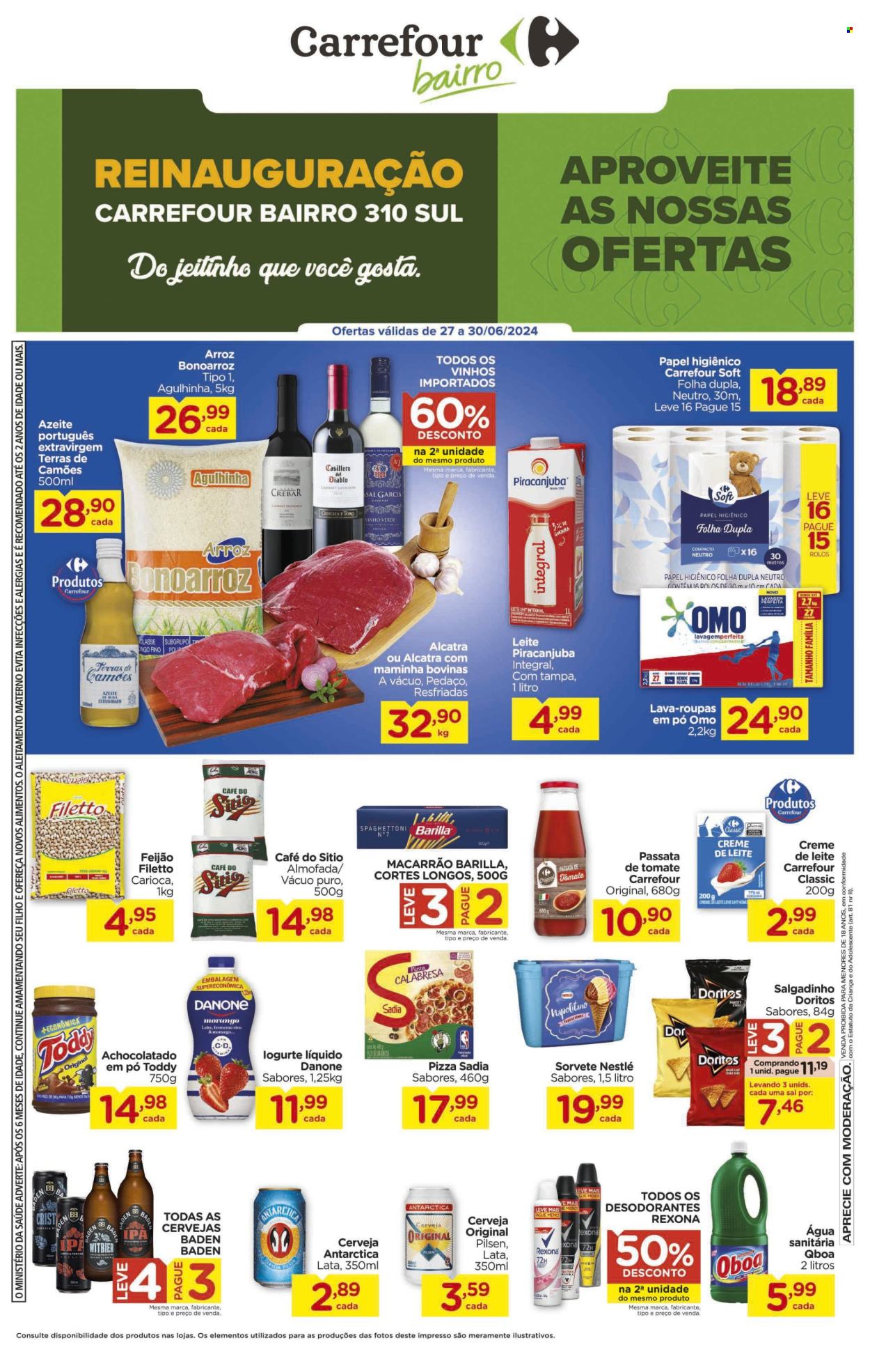Folheto Carrefour Bairro - 27/06/2024 - 30/06/2024. Página 1