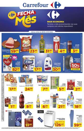 Folheto Carrefour Hiper - 28/06/2024 - 01/07/2024.