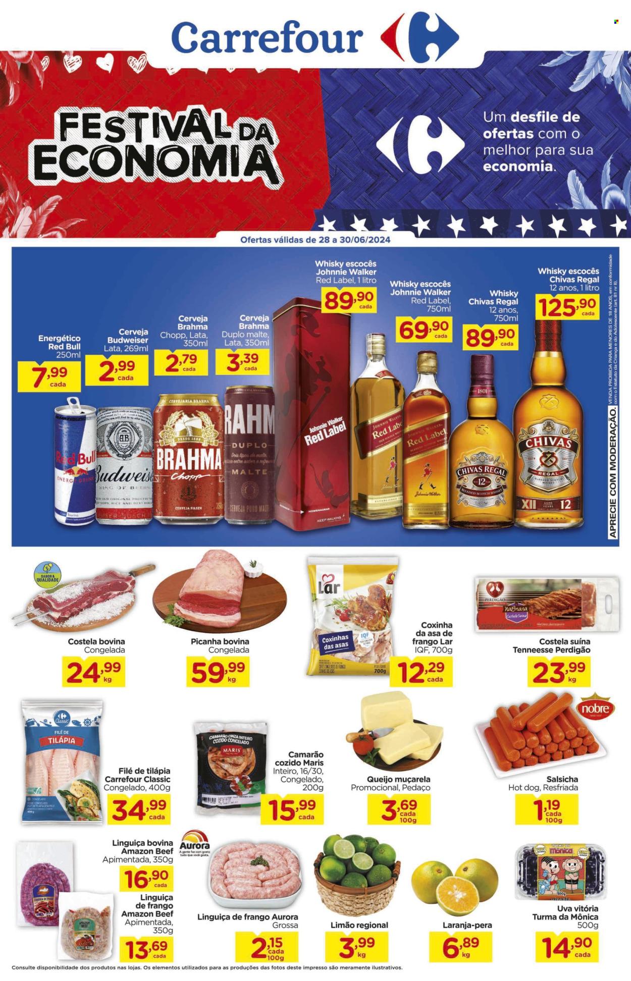 Folheto Carrefour Hiper - 28/06/2024 - 30/06/2024. Página 1