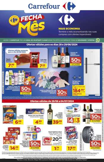 Folheto Carrefour Hiper - 28/06/2024 - 04/07/2024.