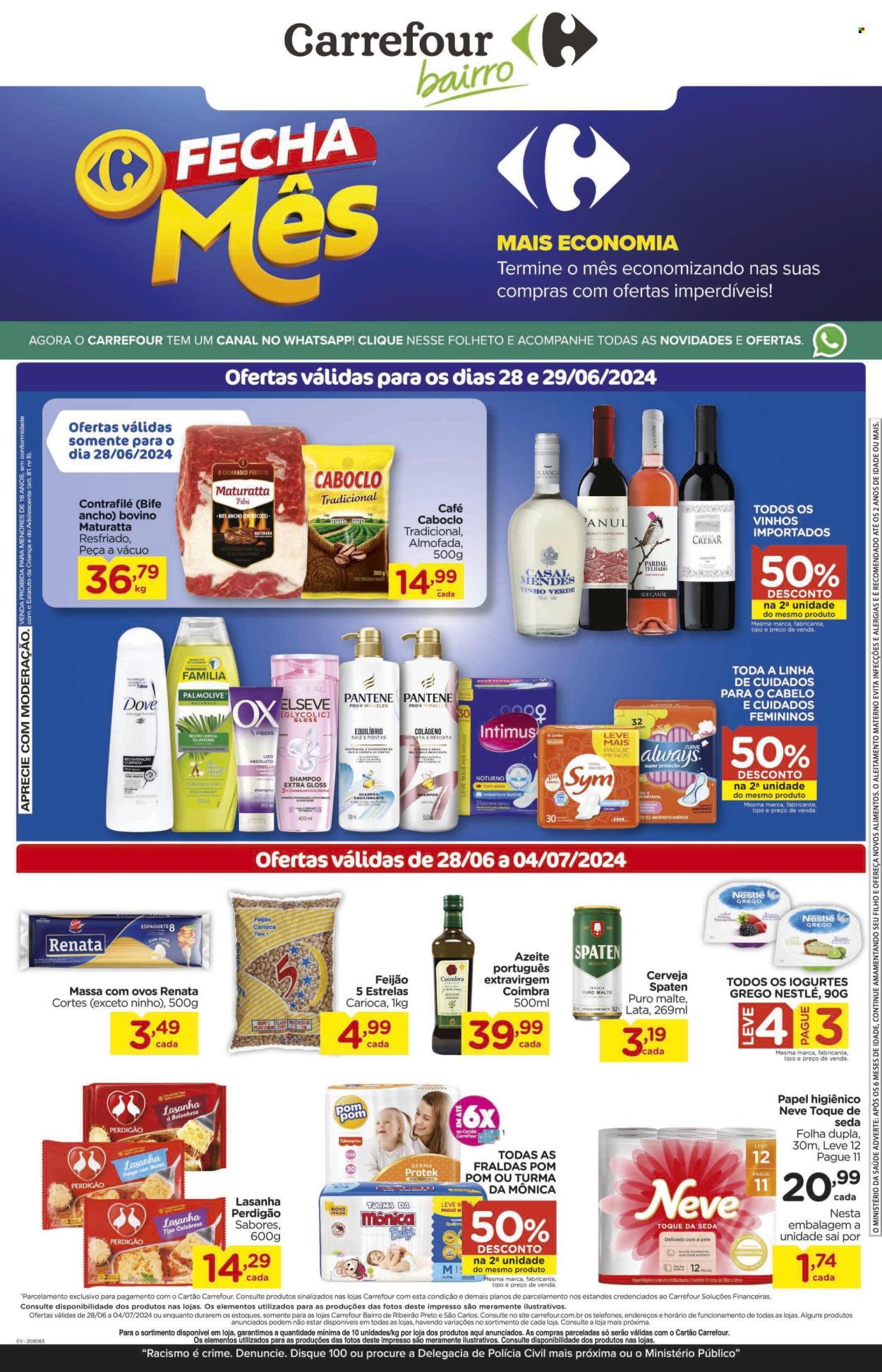 Folheto Carrefour Bairro - 28/06/2024 - 04/07/2024. Página 1