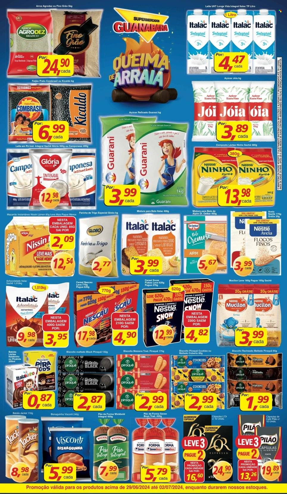 Folheto Supermercados Guanabara - 29/06/2024 - 02/07/2024. Página 3