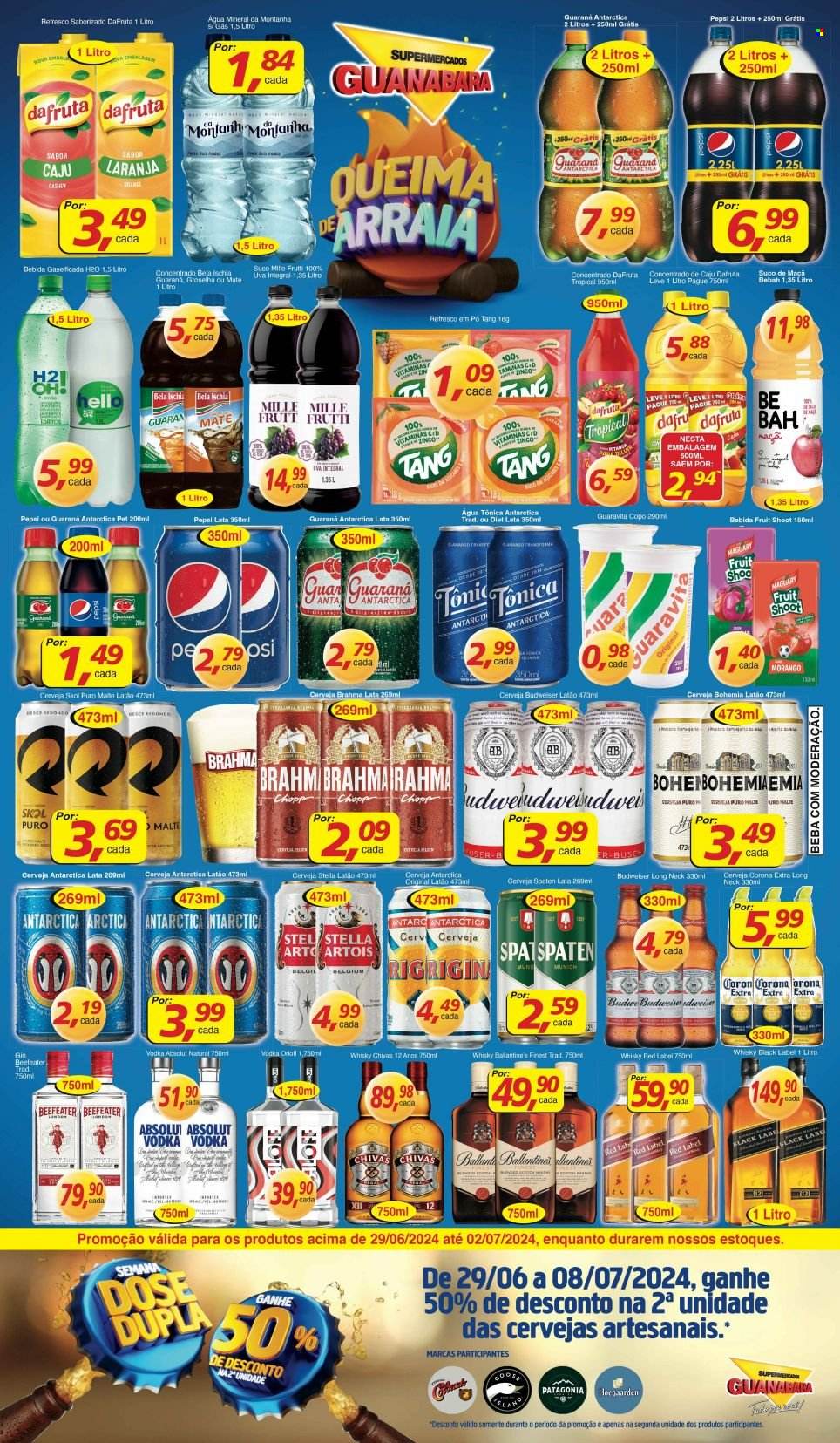 Folheto Supermercados Guanabara - 29/06/2024 - 02/07/2024. Página 6