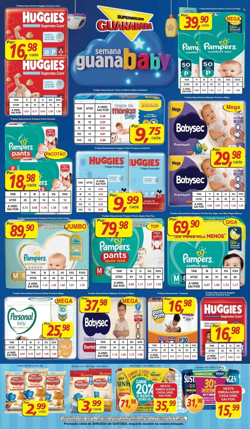 Folheto Supermercados Guanabara - 29/06/2024 - 02/07/2024. Página 11