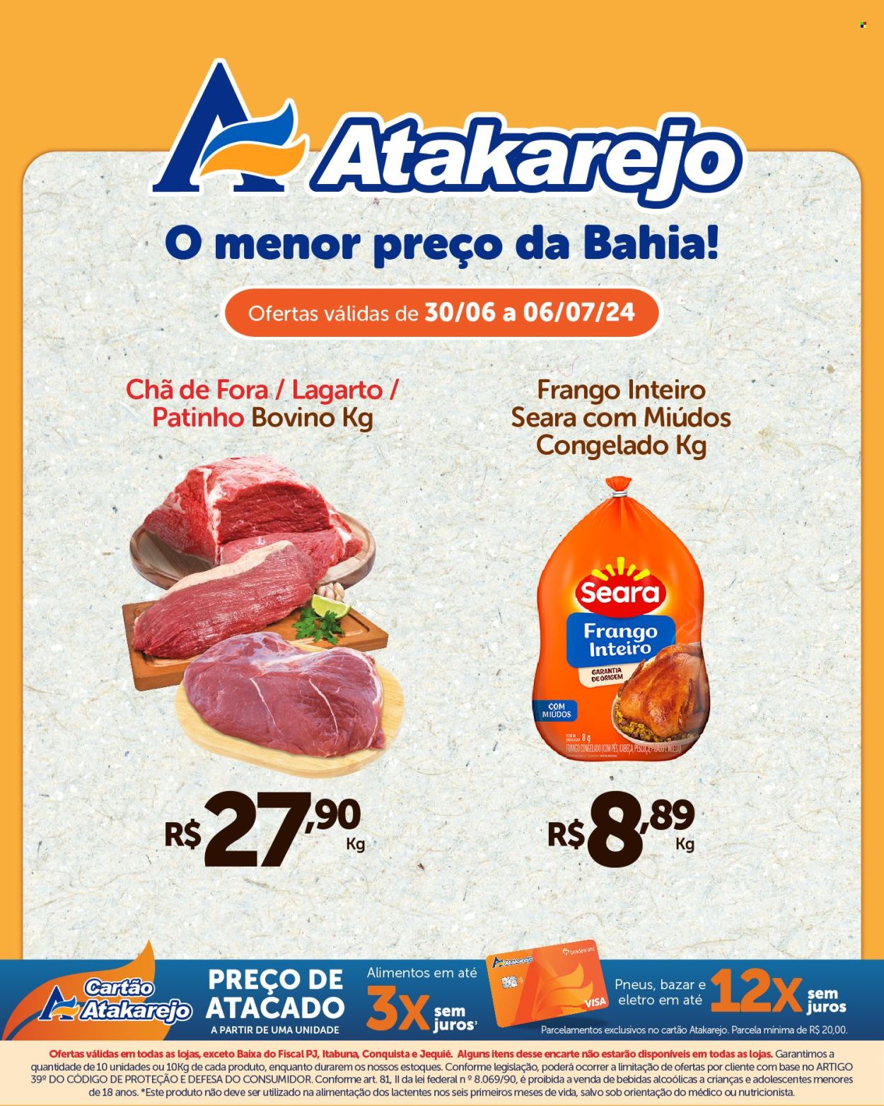 Folheto Atakadão Atakarejo - 30/06/2024 - 06/07/2024. Página 3