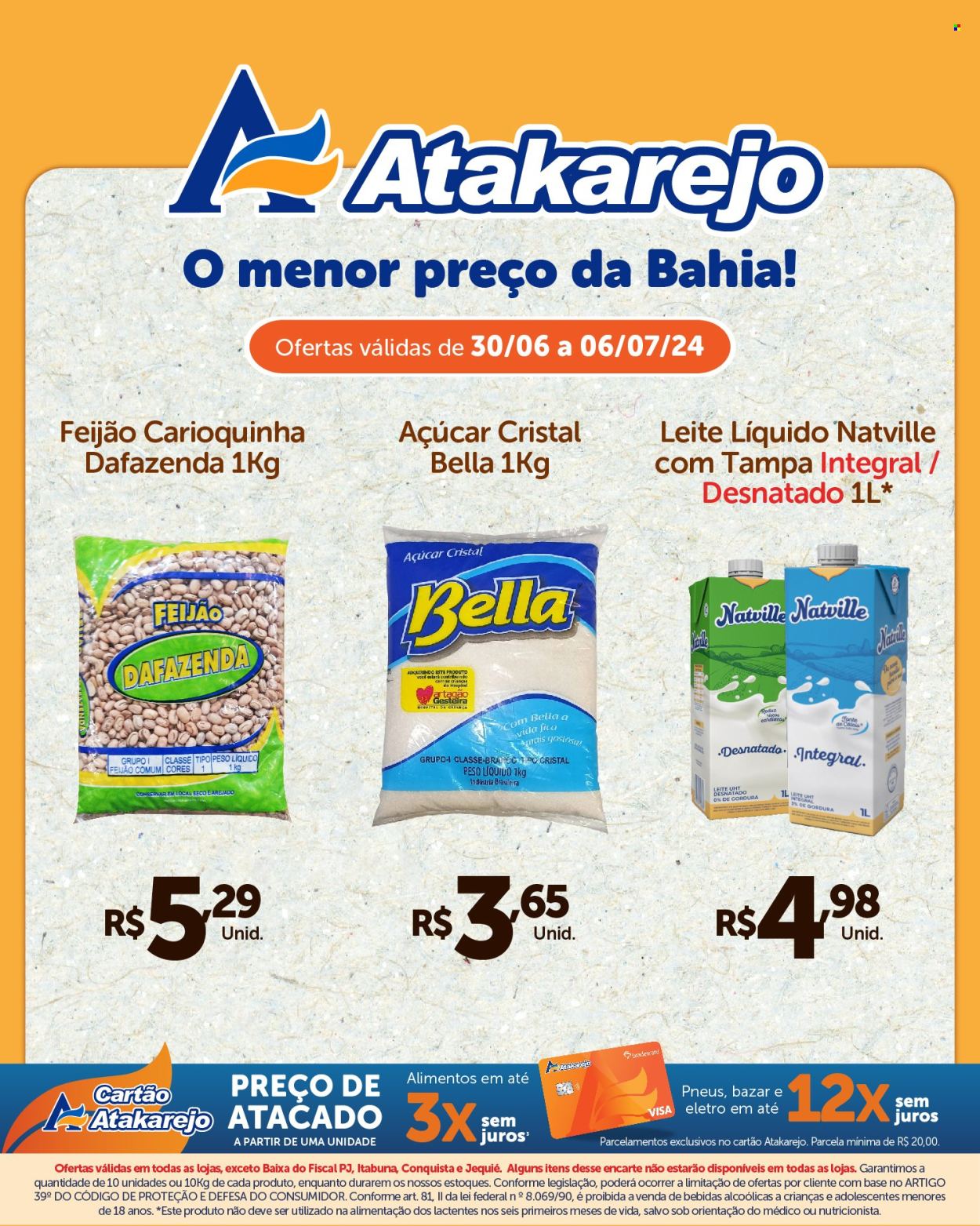 Folheto Atakadão Atakarejo - 30/06/2024 - 06/07/2024. Página 4