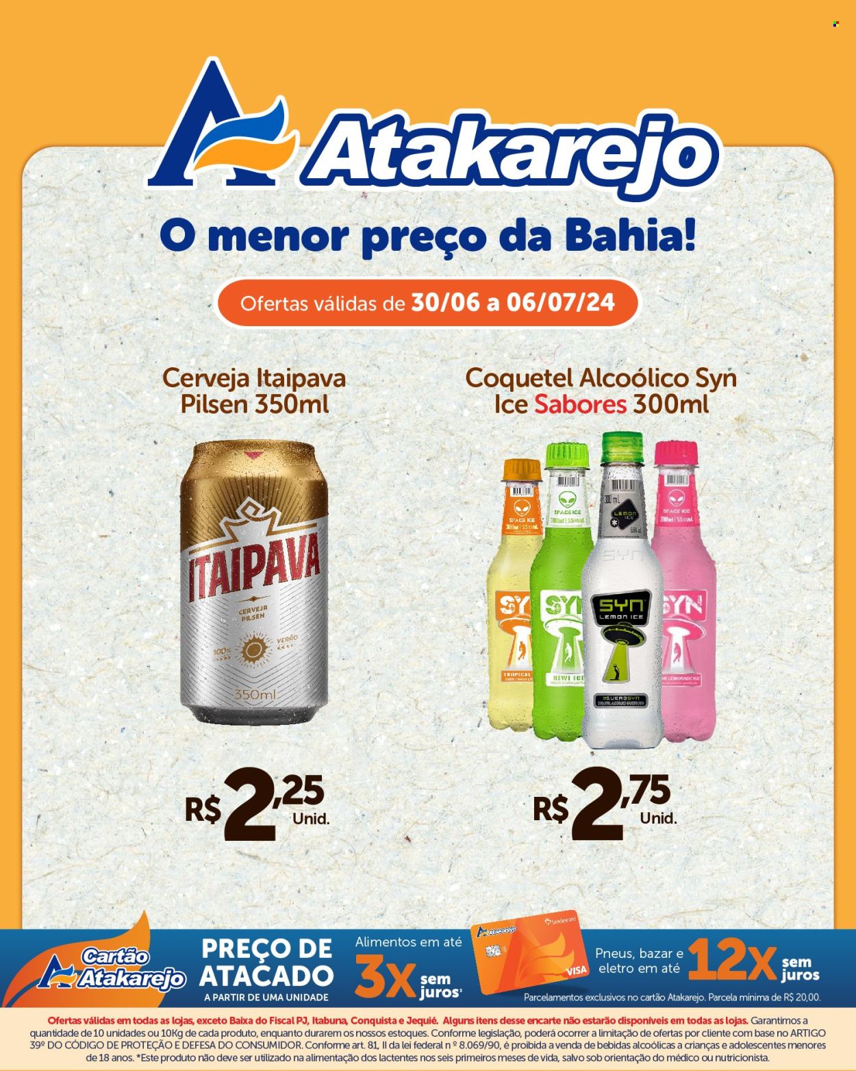 Folheto Atakadão Atakarejo - 30/06/2024 - 06/07/2024. Página 6