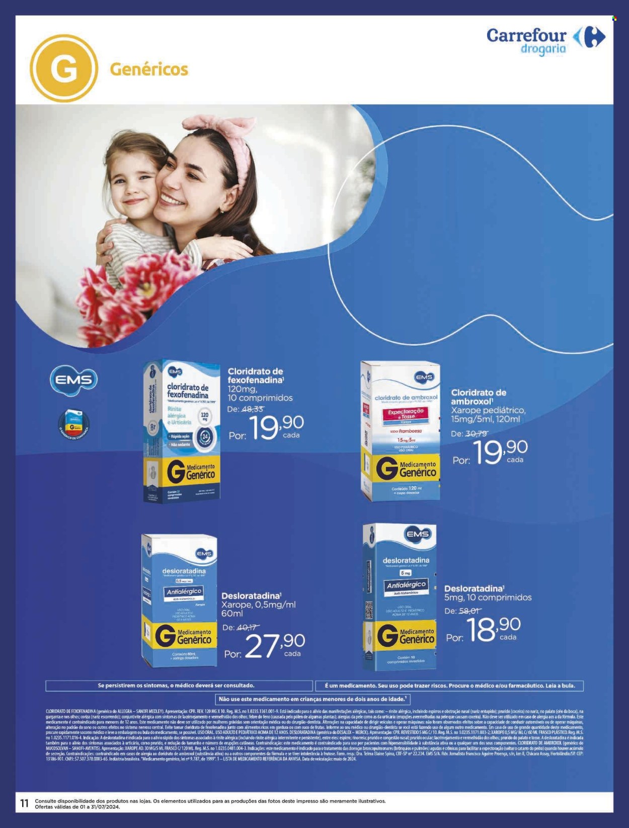 Folheto Carrefour Drogaria - 01/07/2024 - 31/07/2024. Página 11