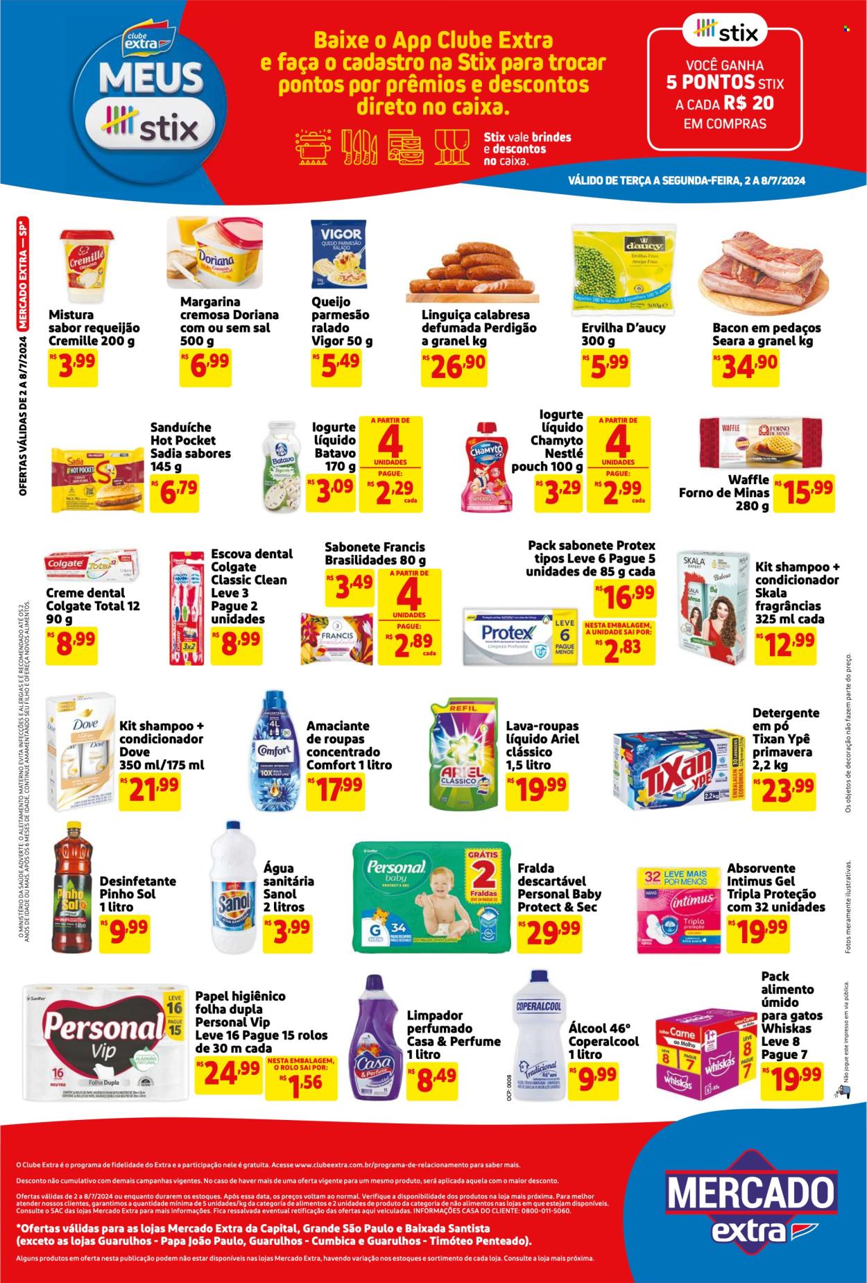 Folheto Mercado Extra - 02/07/2024 - 08/07/2024. Página 2