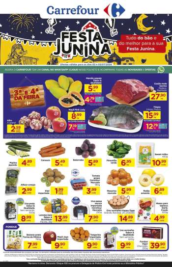 Folheto Carrefour Hiper - 02/07/2024 - 03/07/2024.