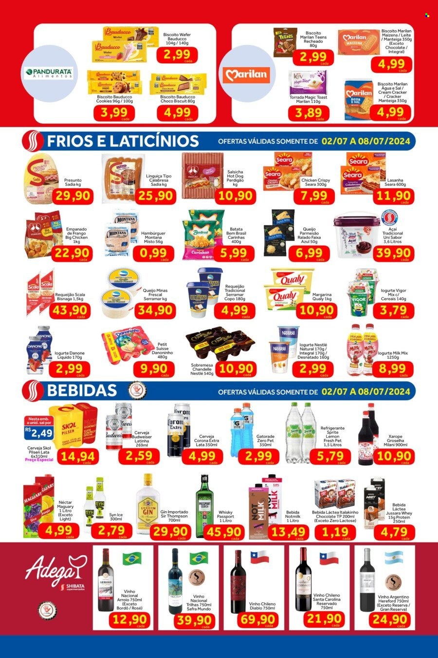 Folheto Shibata Supermercados - 02/07/2024 - 08/07/2024. Página 3