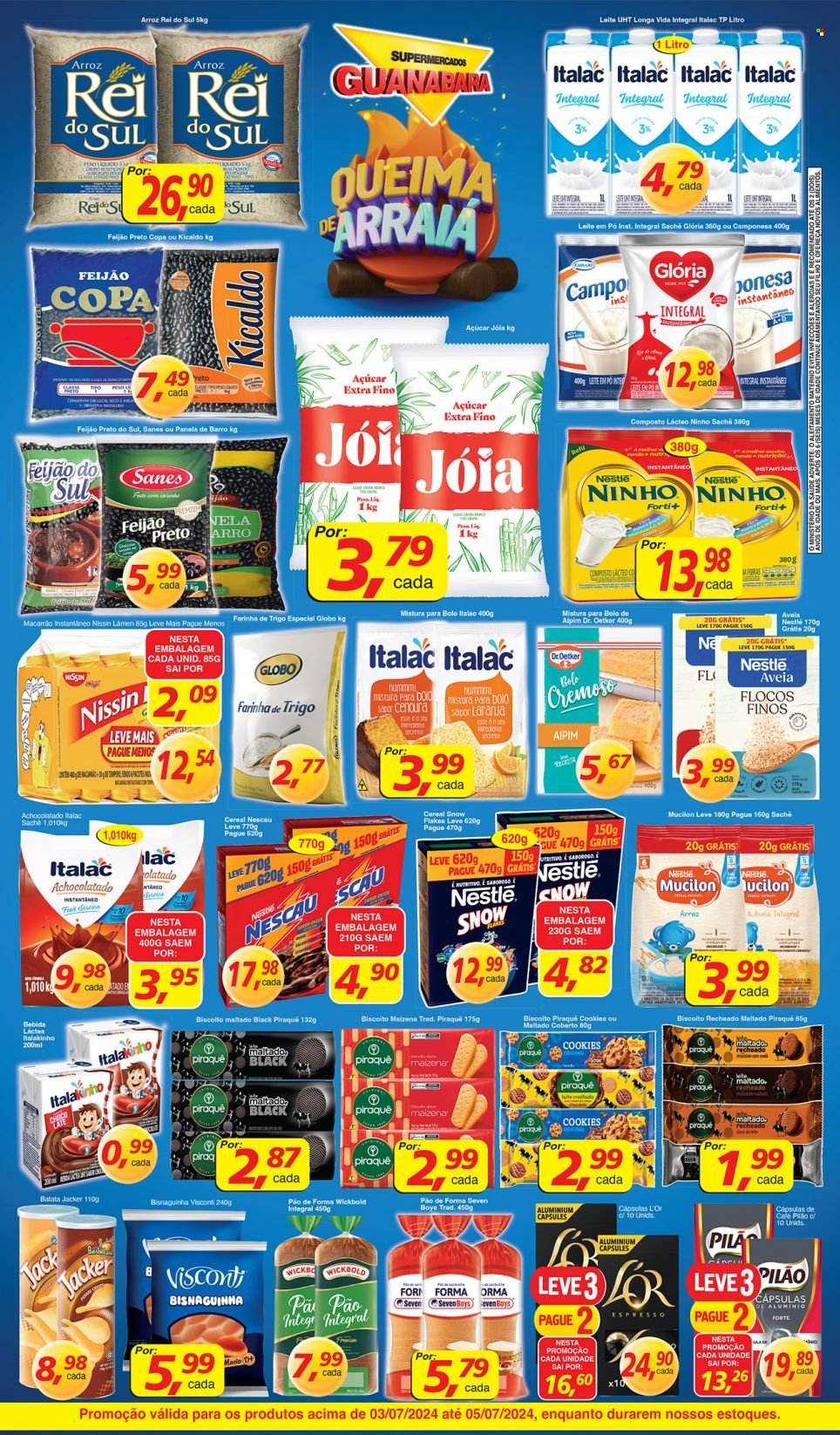 Folheto Supermercados Guanabara - 03/07/2024 - 05/07/2024. Página 3