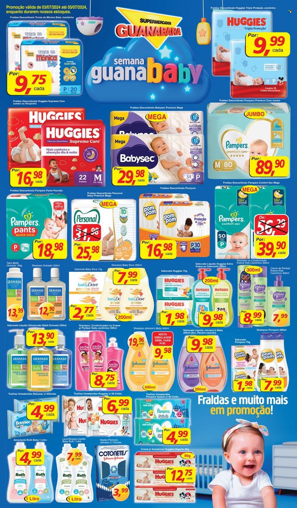 Folheto Supermercados Guanabara - 03/07/2024 - 05/07/2024. Página 12