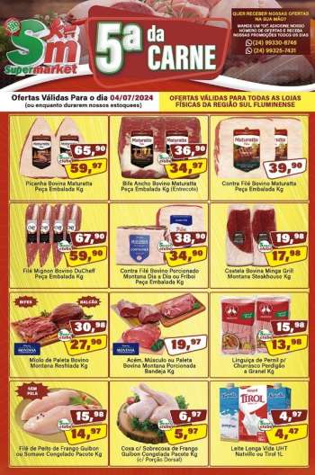 Folheto Rede Supermarket - 04/07/2024 - 04/07/2024.