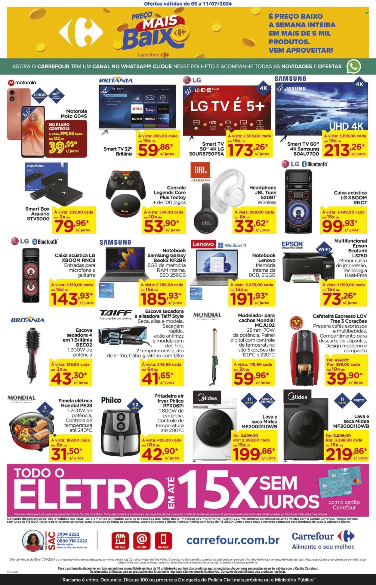 Folheto Carrefour Hiper - 05/07/2024 - 11/07/2024. Página 12