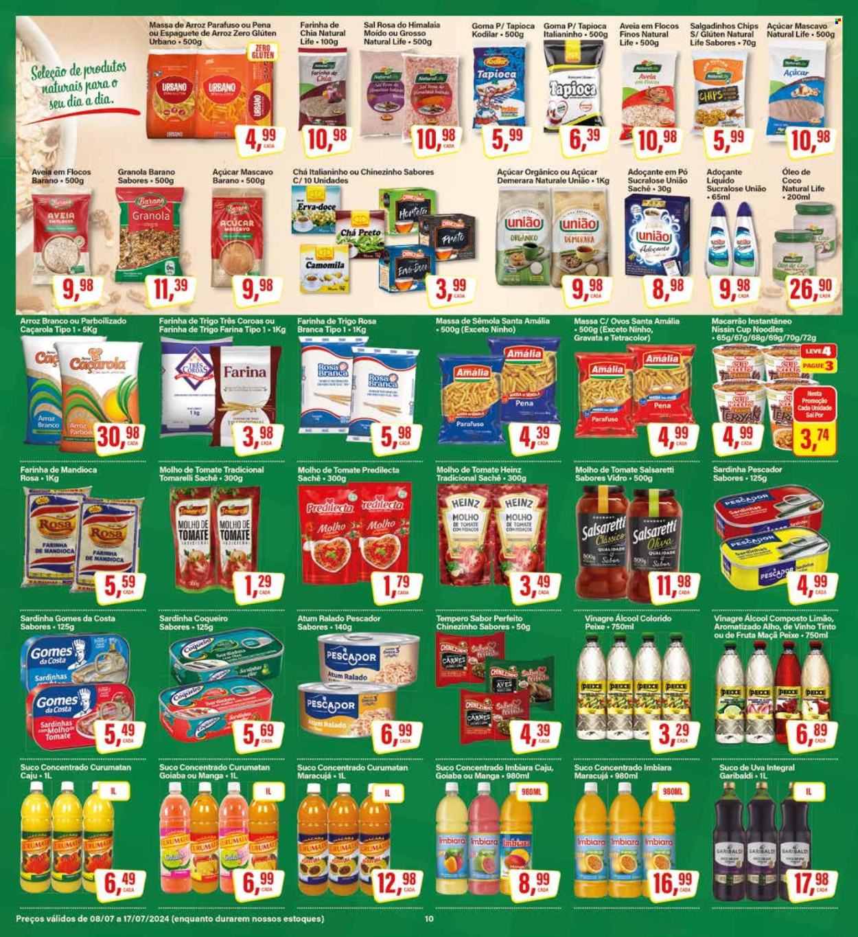 Folheto Rede Supermarket - 08/07/2024 - 17/07/2024. Página 10