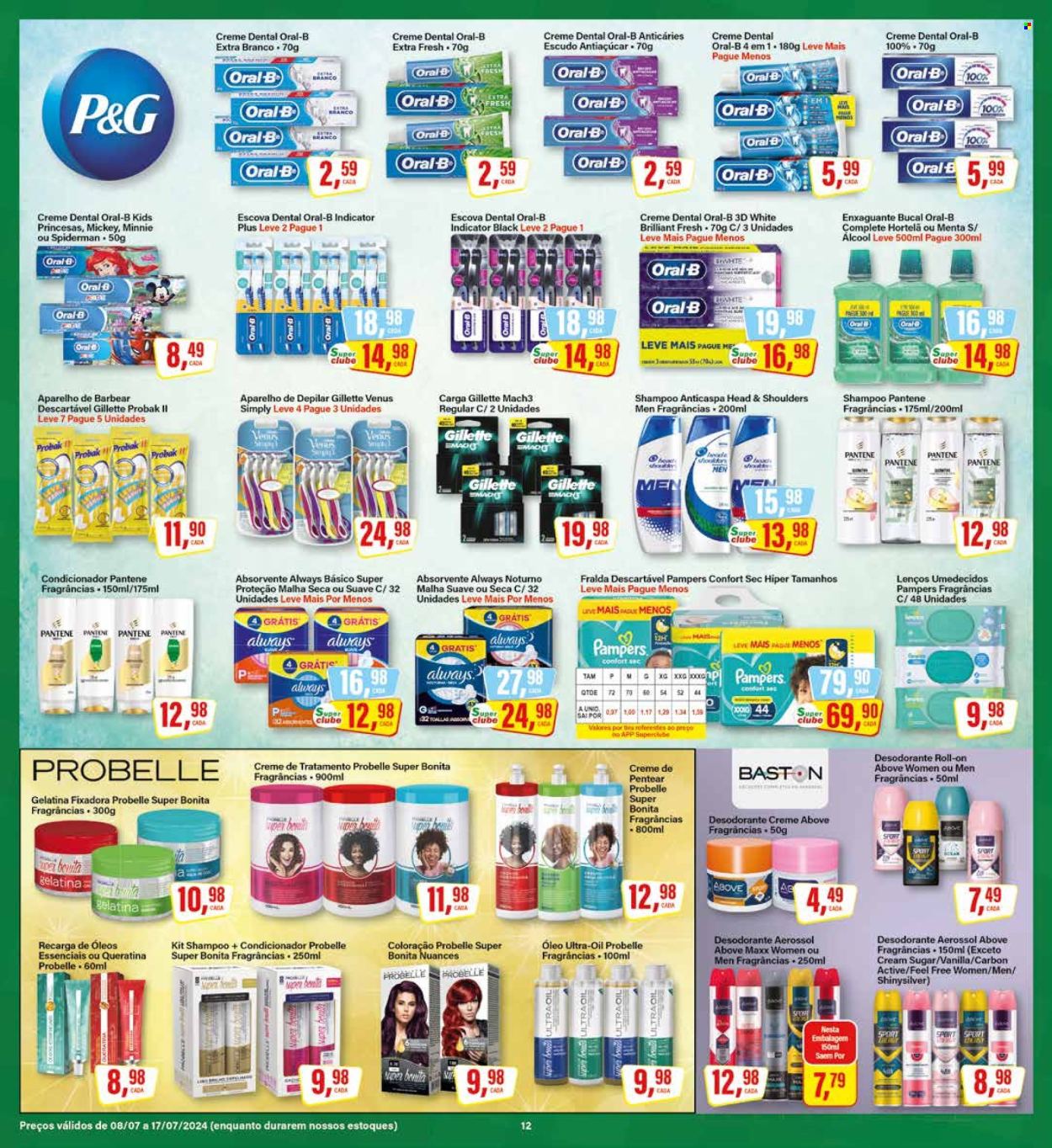 Folheto Rede Supermarket - 08/07/2024 - 17/07/2024. Página 12
