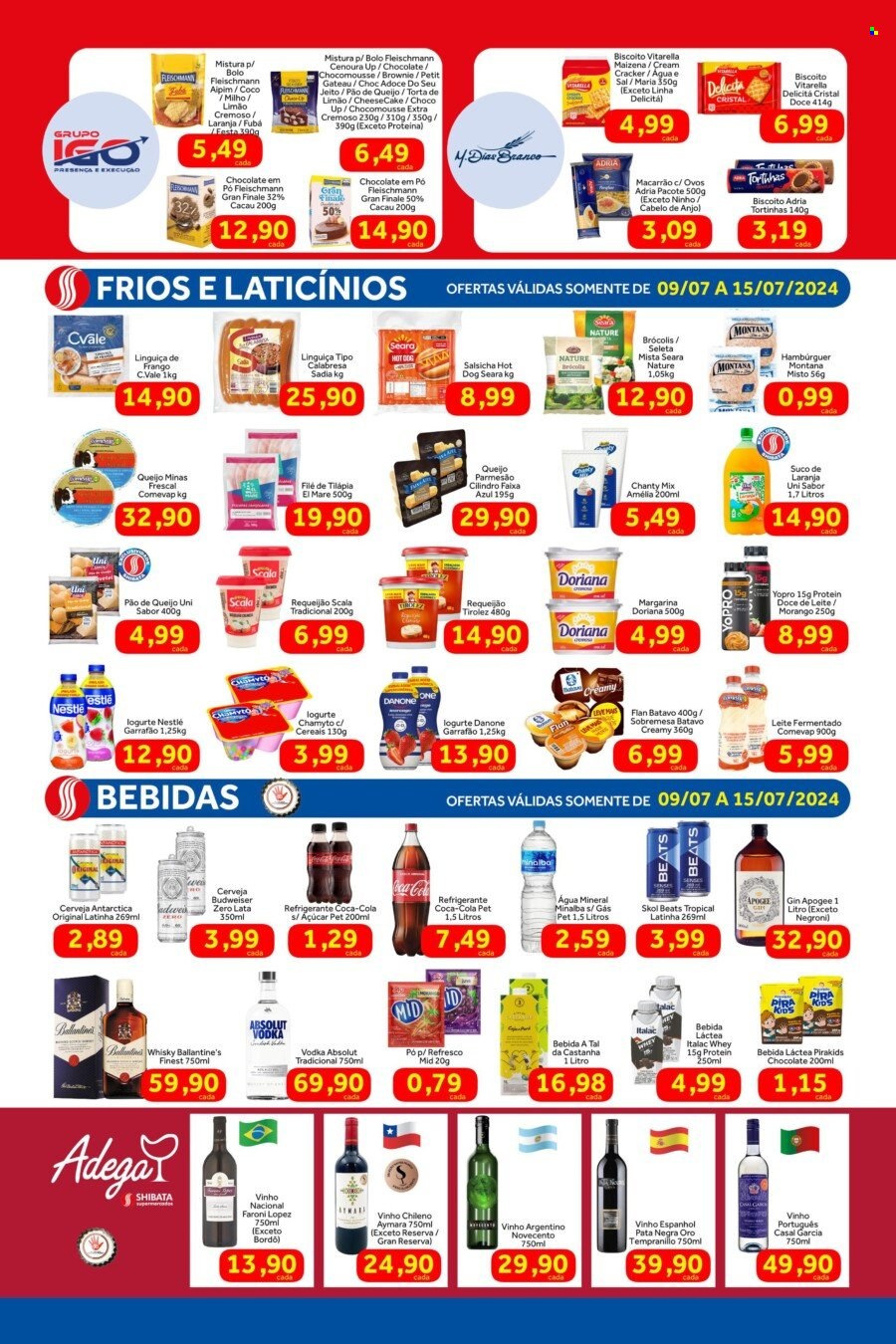 Folheto Shibata Supermercados - 09/07/2024 - 15/07/2024. Página 3