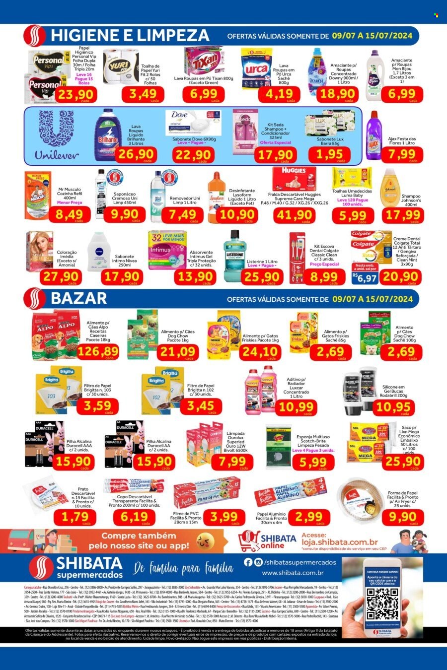 Folheto Shibata Supermercados - 09/07/2024 - 15/07/2024. Página 4