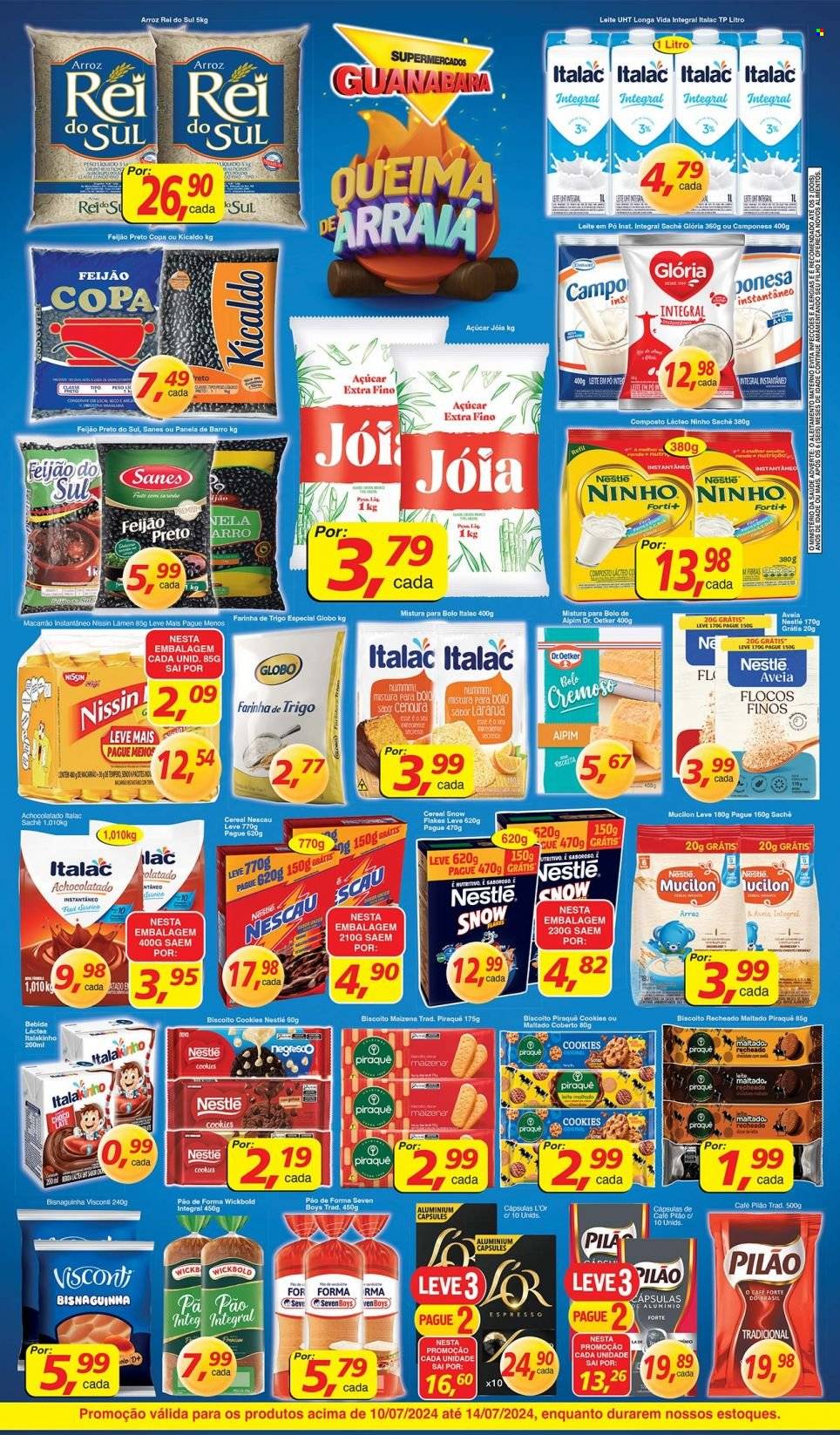 Folheto Supermercados Guanabara - 10/07/2024 - 14/07/2024. Página 3
