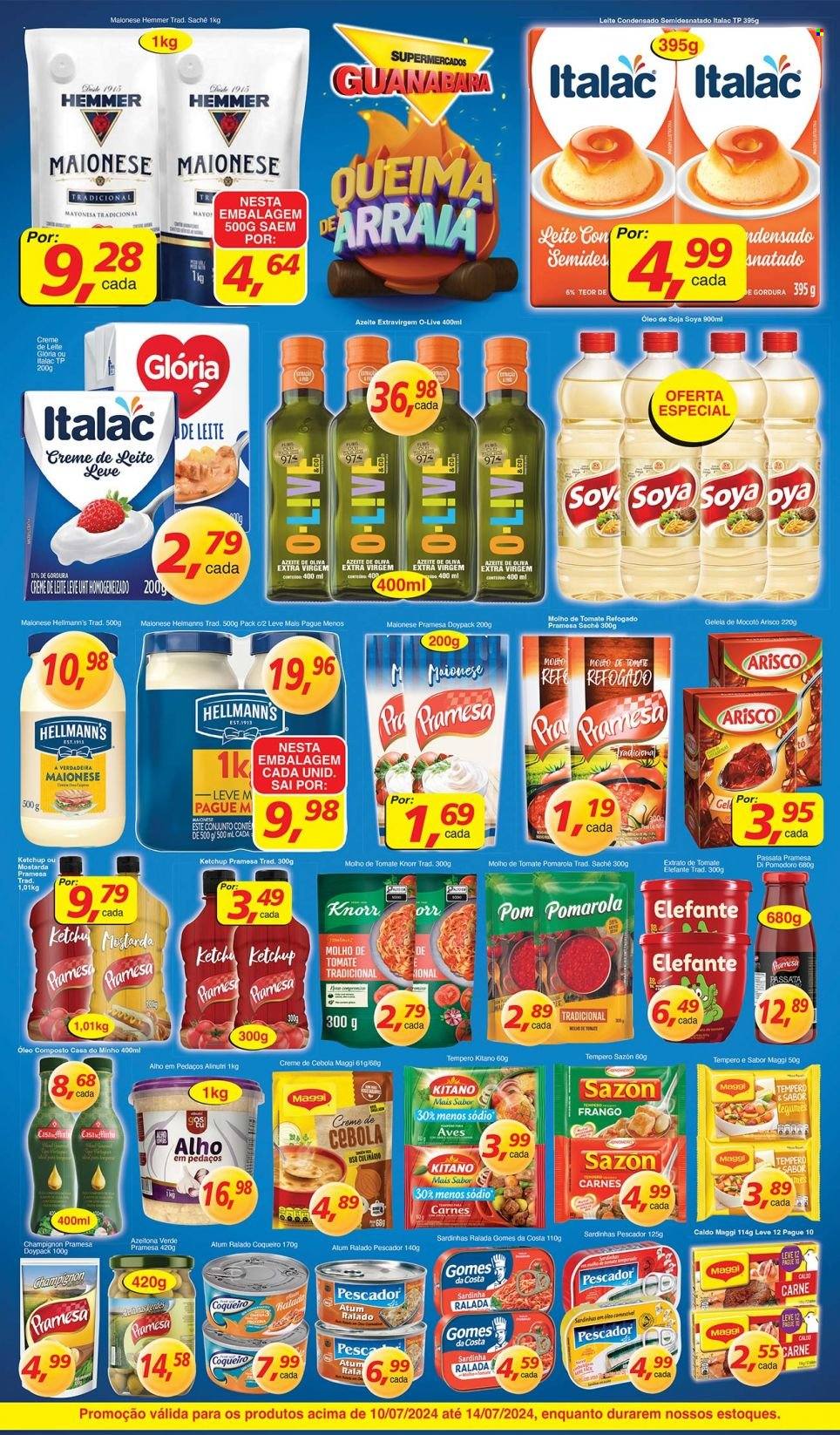 Folheto Supermercados Guanabara - 10/07/2024 - 14/07/2024. Página 7