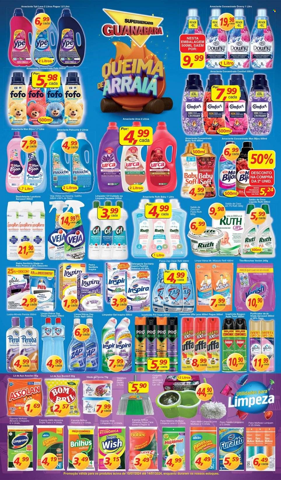 Folheto Supermercados Guanabara - 10/07/2024 - 14/07/2024. Página 8