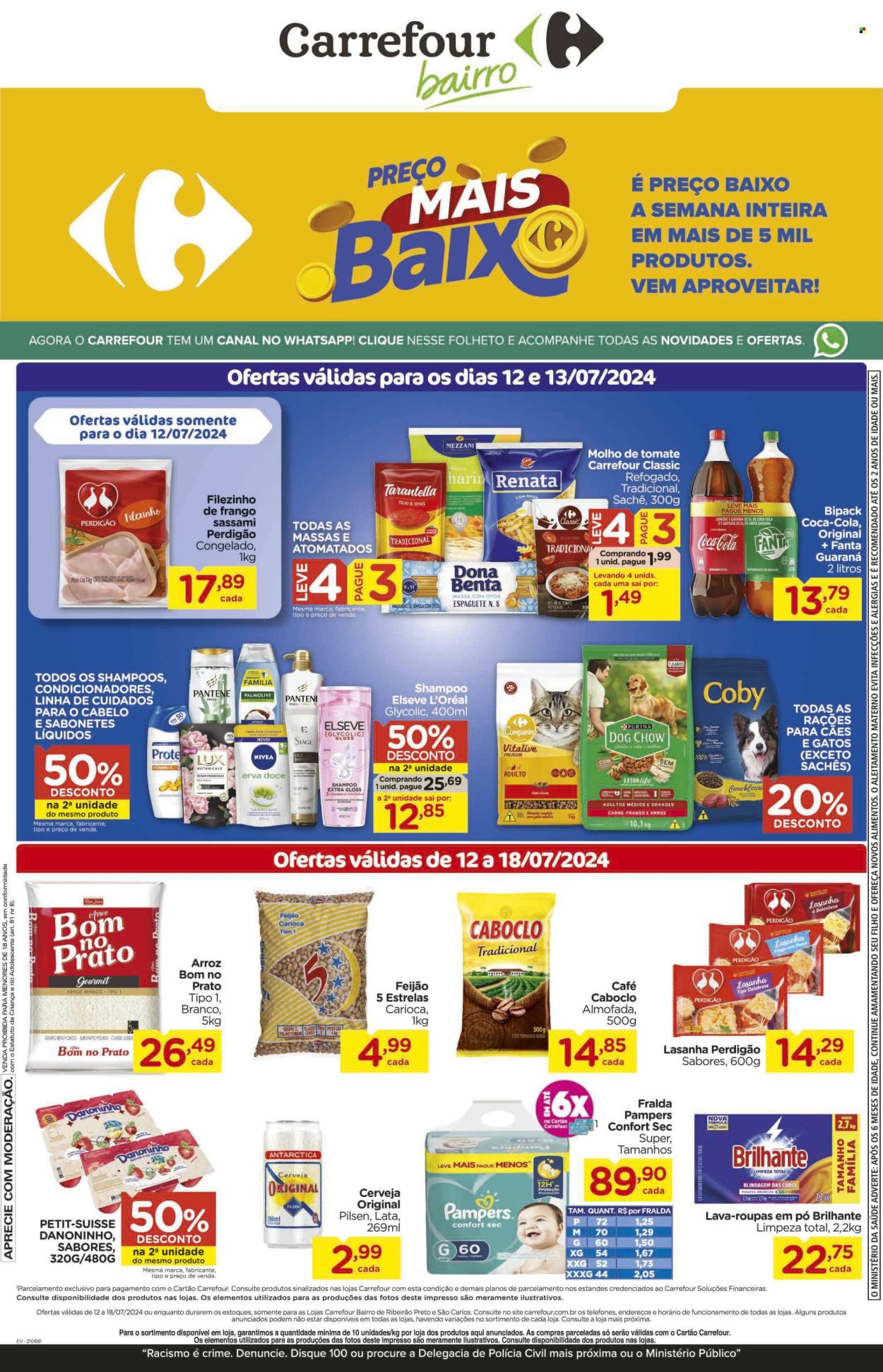 Folheto Carrefour Bairro - 12/07/2024 - 18/07/2024. Página 1