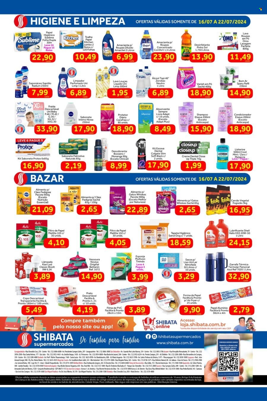 Folheto Shibata Supermercados - 16/07/2024 - 22/07/2024. Página 4
