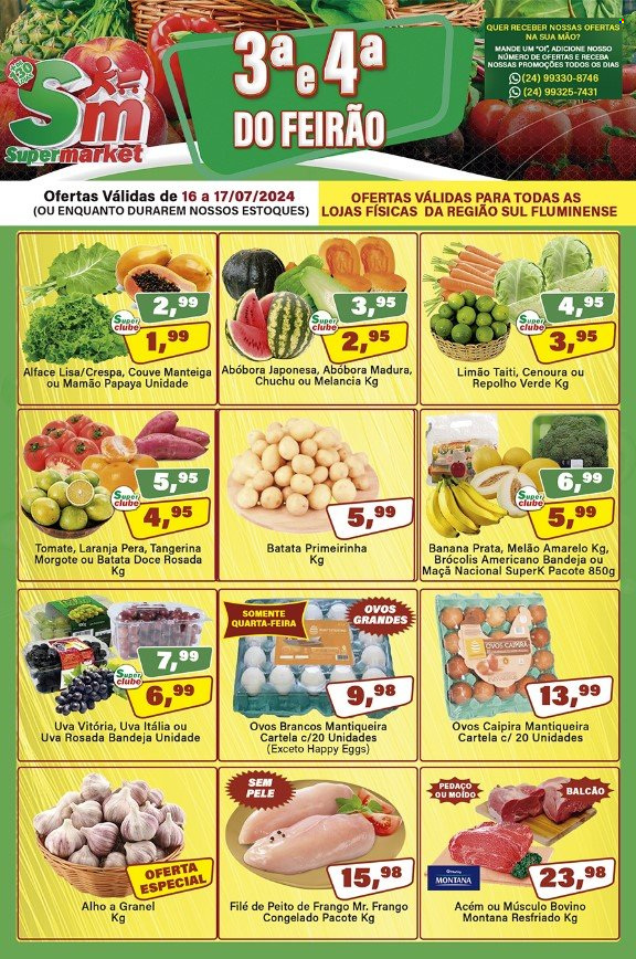 Folheto Rede Supermarket - 16/07/2024 - 17/07/2024. Página 1