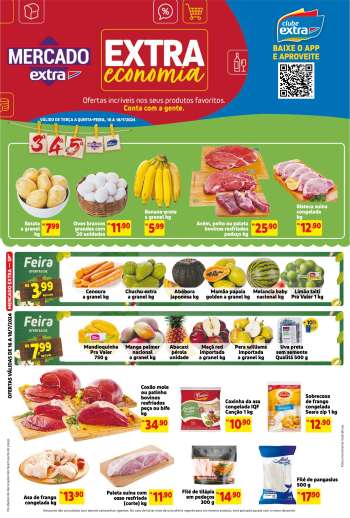 Folheto Mercado Extra - 16/07/2024 - 18/07/2024.