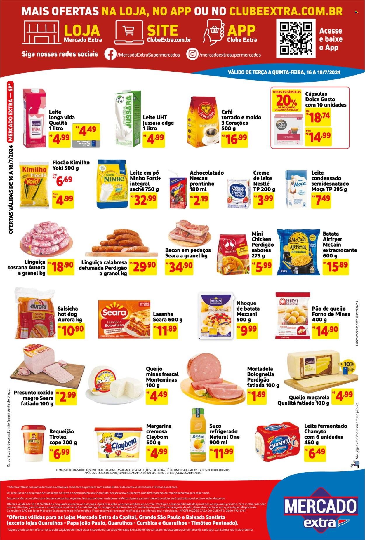 Folheto Mercado Extra - 16/07/2024 - 18/07/2024. Página 2