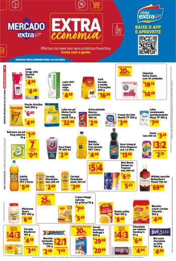 Folheto Mercado Extra - 16/07/2024 - 22/07/2024.