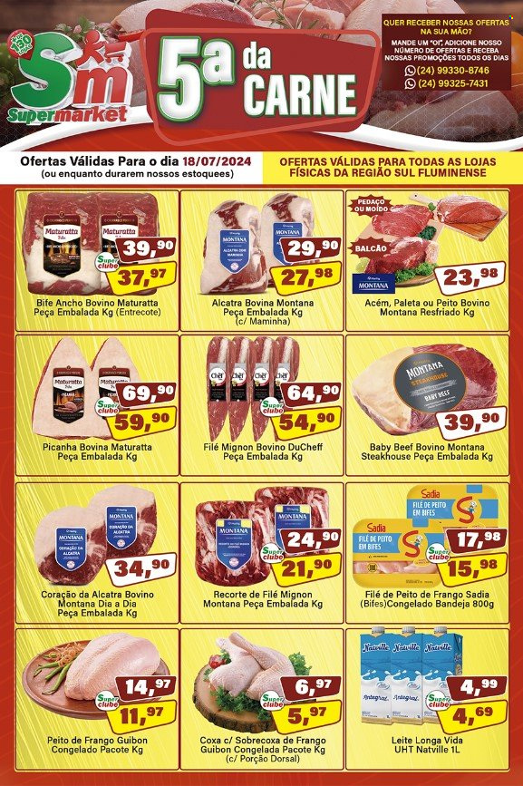 Folheto Rede Supermarket - 18/07/2024 - 18/07/2024. Página 1