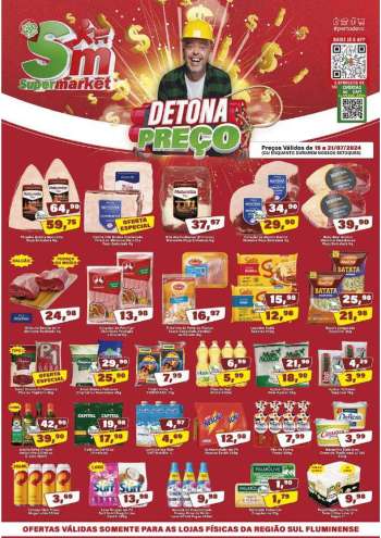 Folheto Rede Supermarket - 19/07/2024 - 21/07/2024.