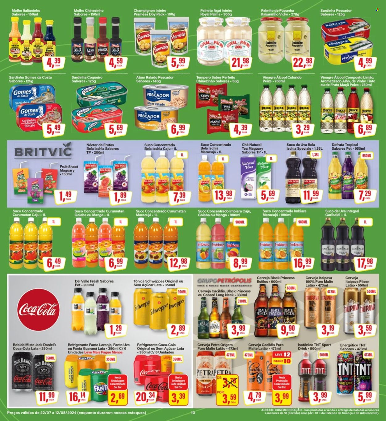 Folheto Rede Supermarket - 22/07/2024 - 12/08/2024. Página 10