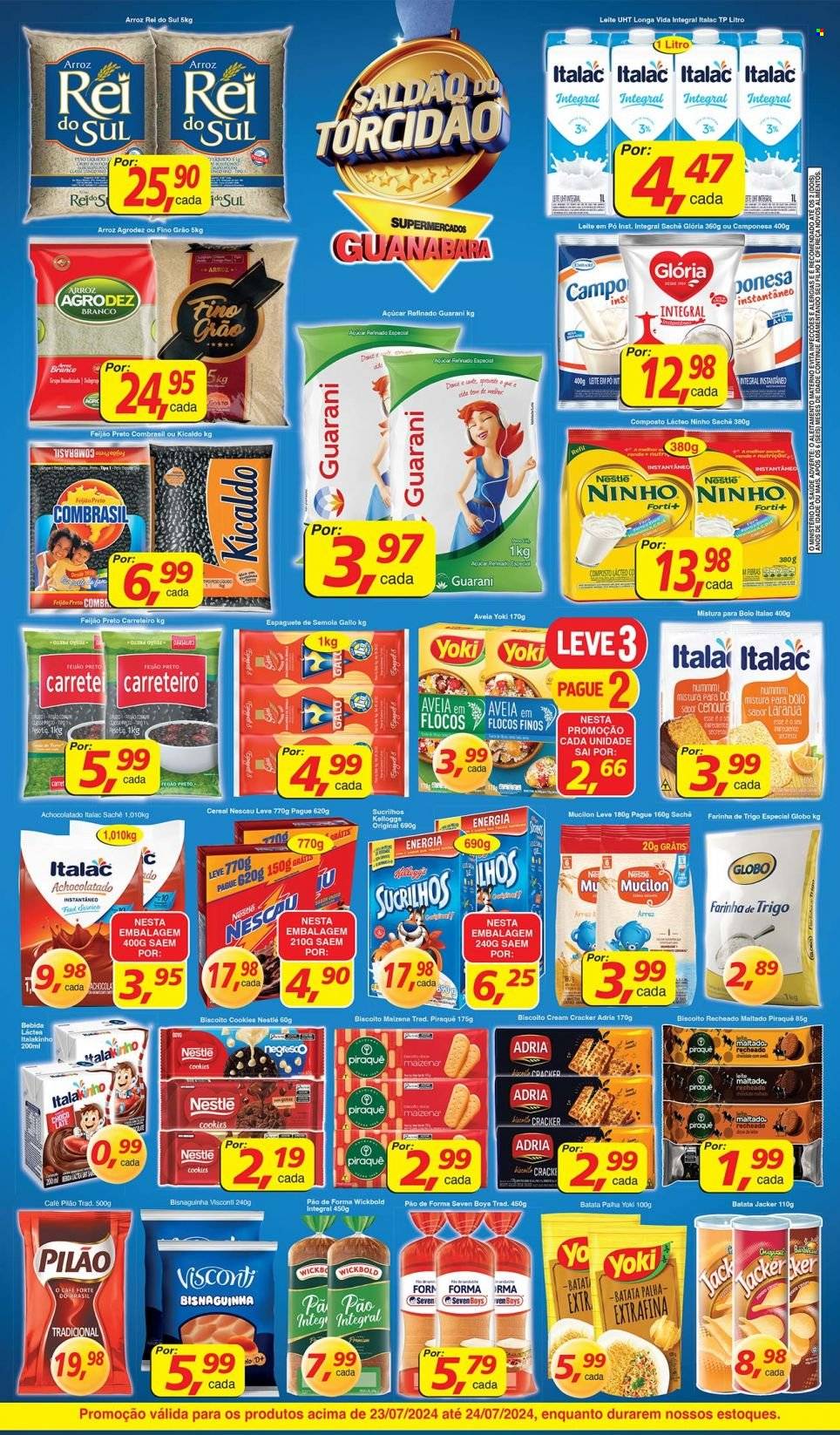 Folheto Supermercados Guanabara - 23/07/2024 - 24/07/2024. Página 11