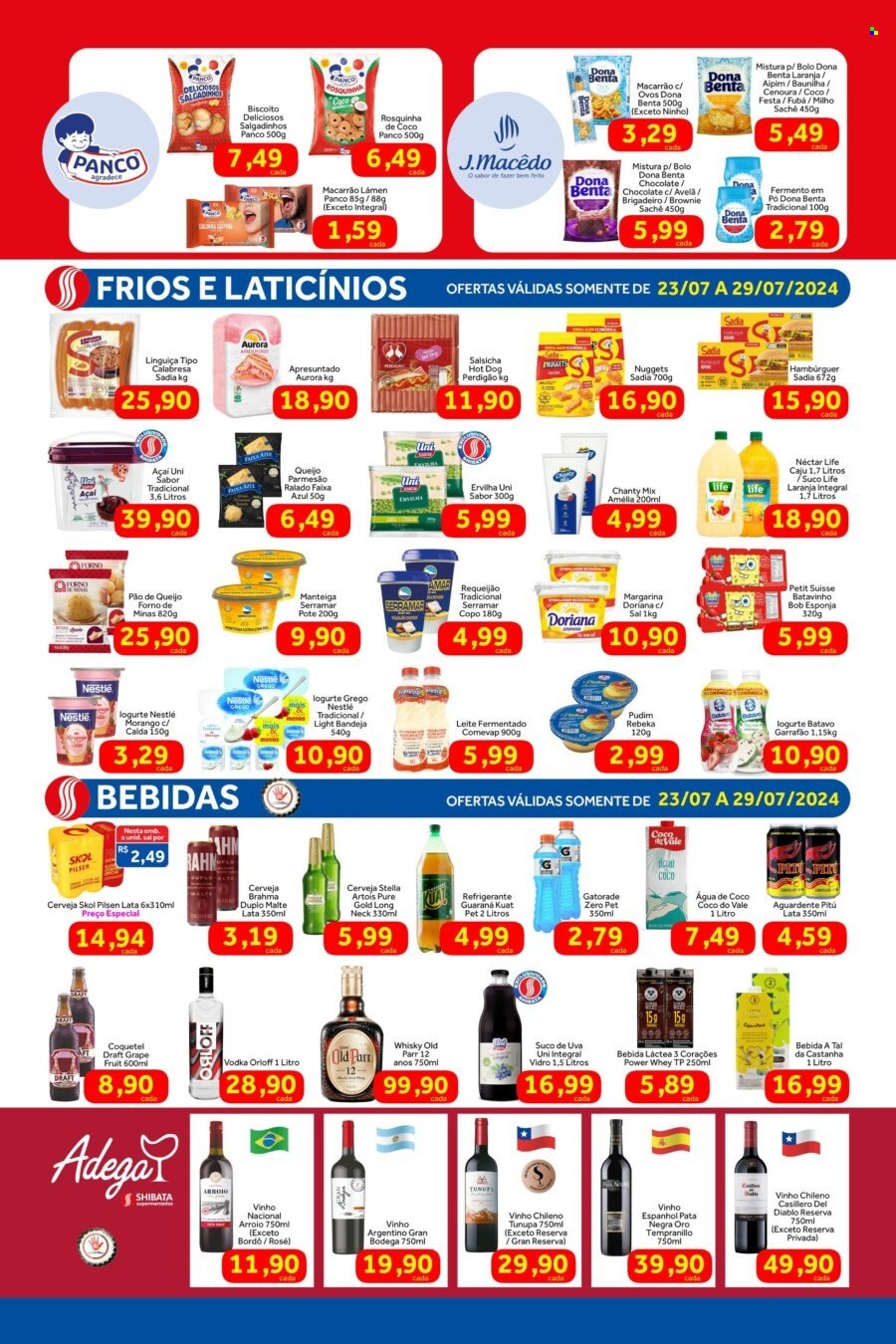 Folheto Shibata Supermercados - 23/07/2024 - 29/07/2024. Página 2
