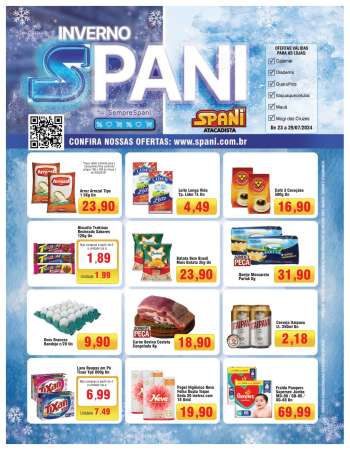 Folheto Spani Atacadista - 23/07/2024 - 29/07/2024.