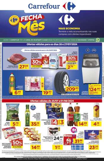 Folheto Carrefour Hiper - 25/07/2024 - 01/08/2024.