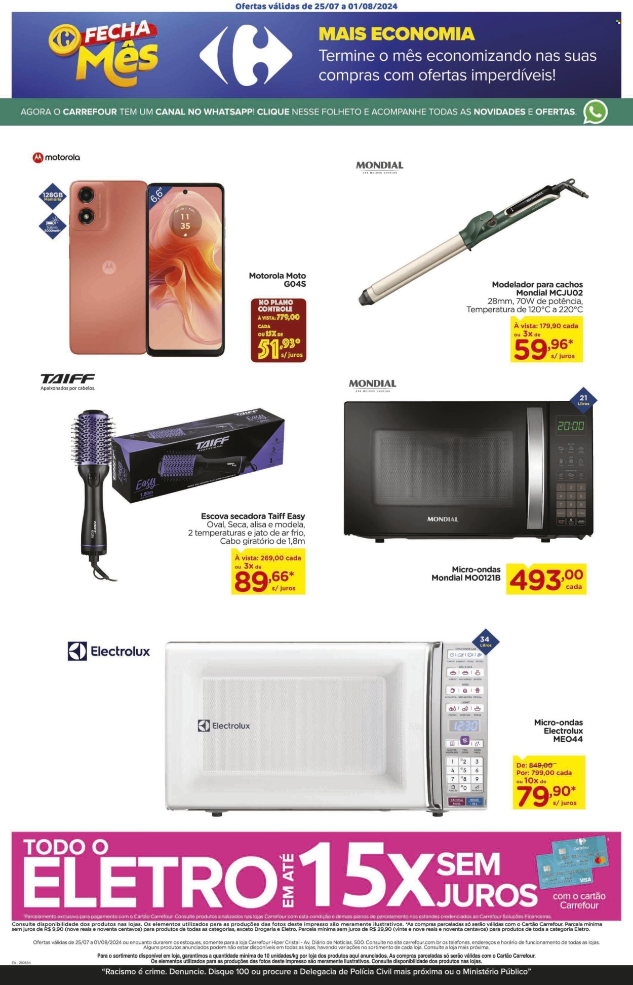 Folheto Carrefour Hiper - 25/07/2024 - 01/08/2024. Página 8