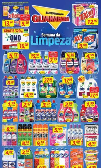 Folheto Supermercados Guanabara - 25/07/2024 - 26/07/2024.