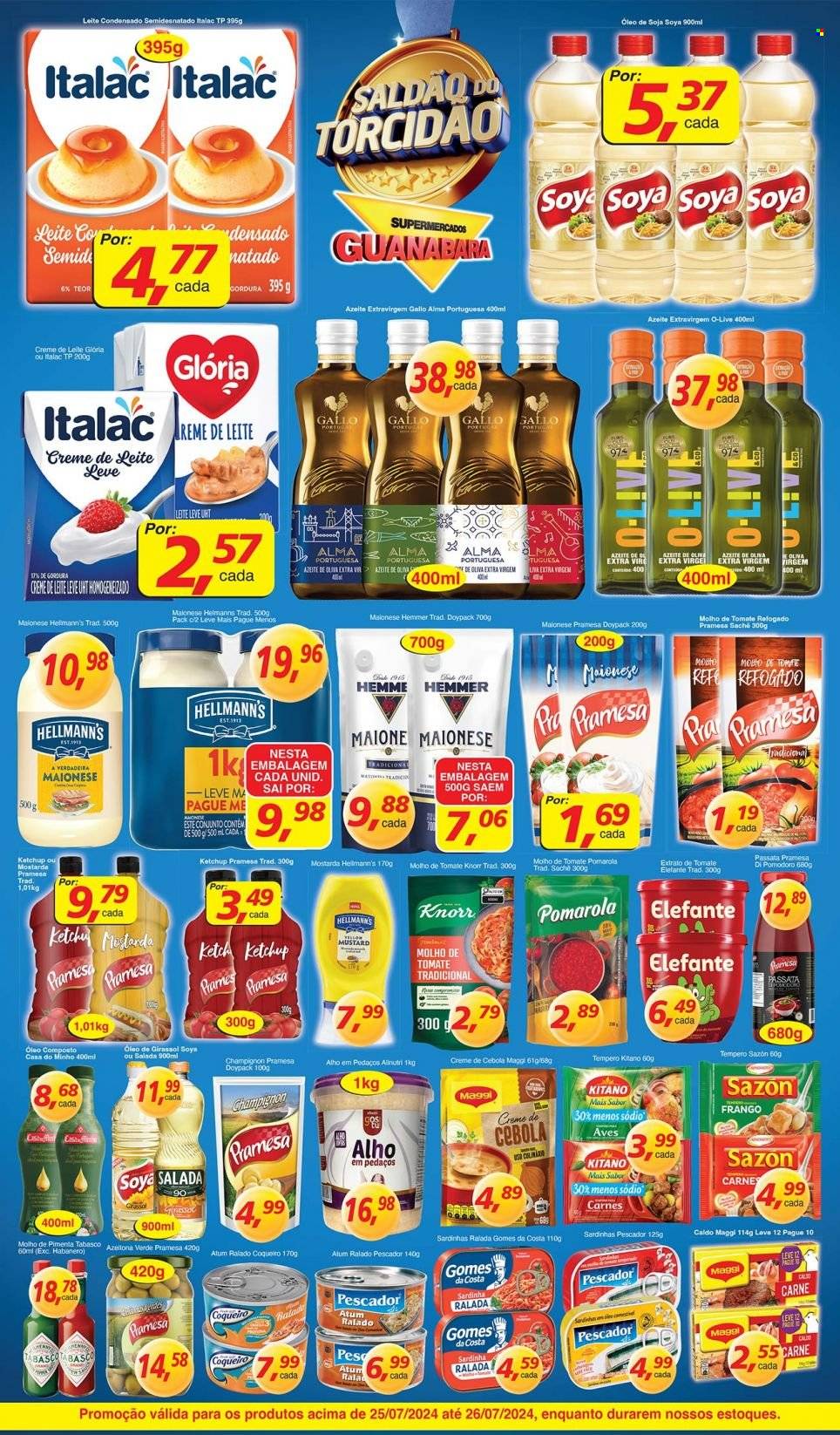 Folheto Supermercados Guanabara - 25/07/2024 - 26/07/2024. Página 7
