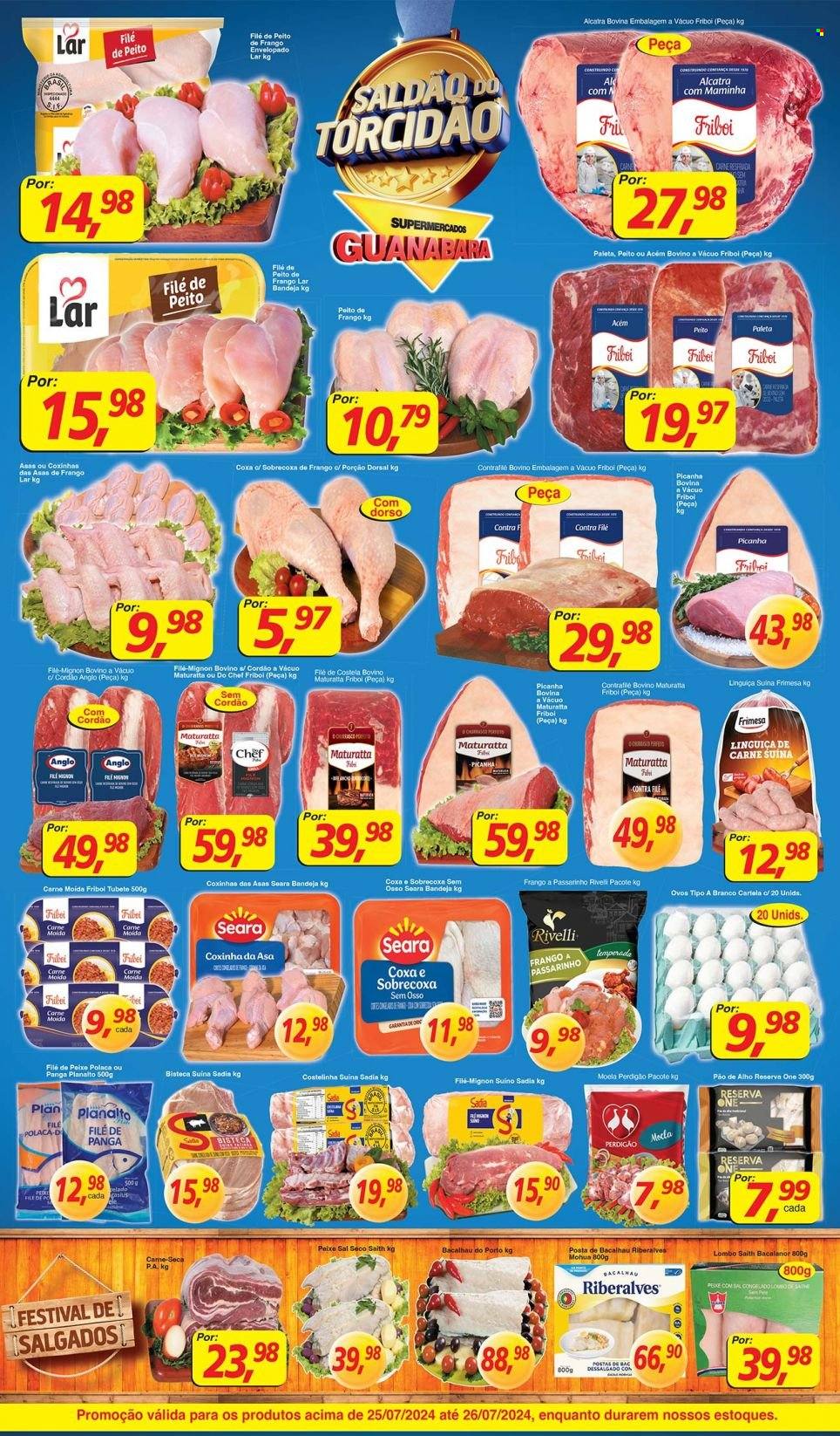 Folheto Supermercados Guanabara - 25/07/2024 - 26/07/2024. Página 9