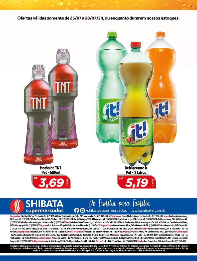 Folheto Shibata Supermercados - 25/07/2024 - 28/07/2024. Página 2