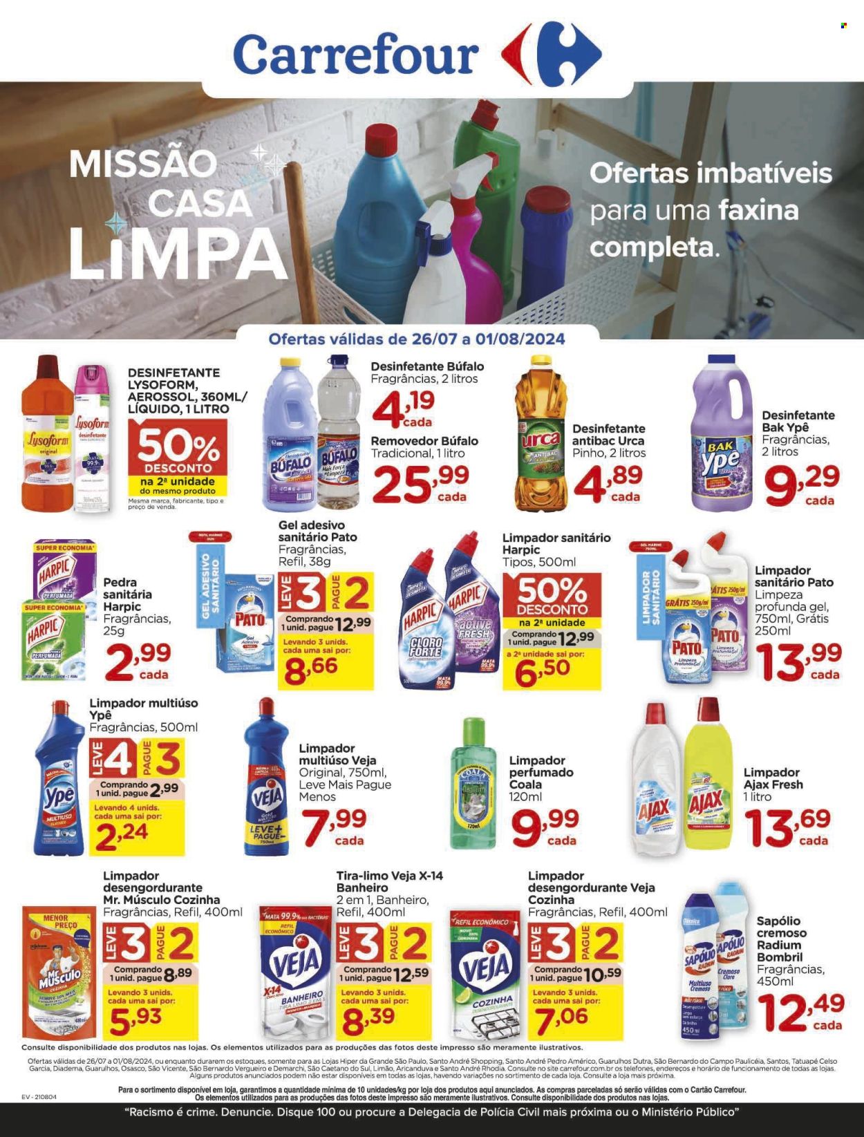 Folheto Carrefour Hiper - 26/07/2024 - 01/08/2024. Página 3