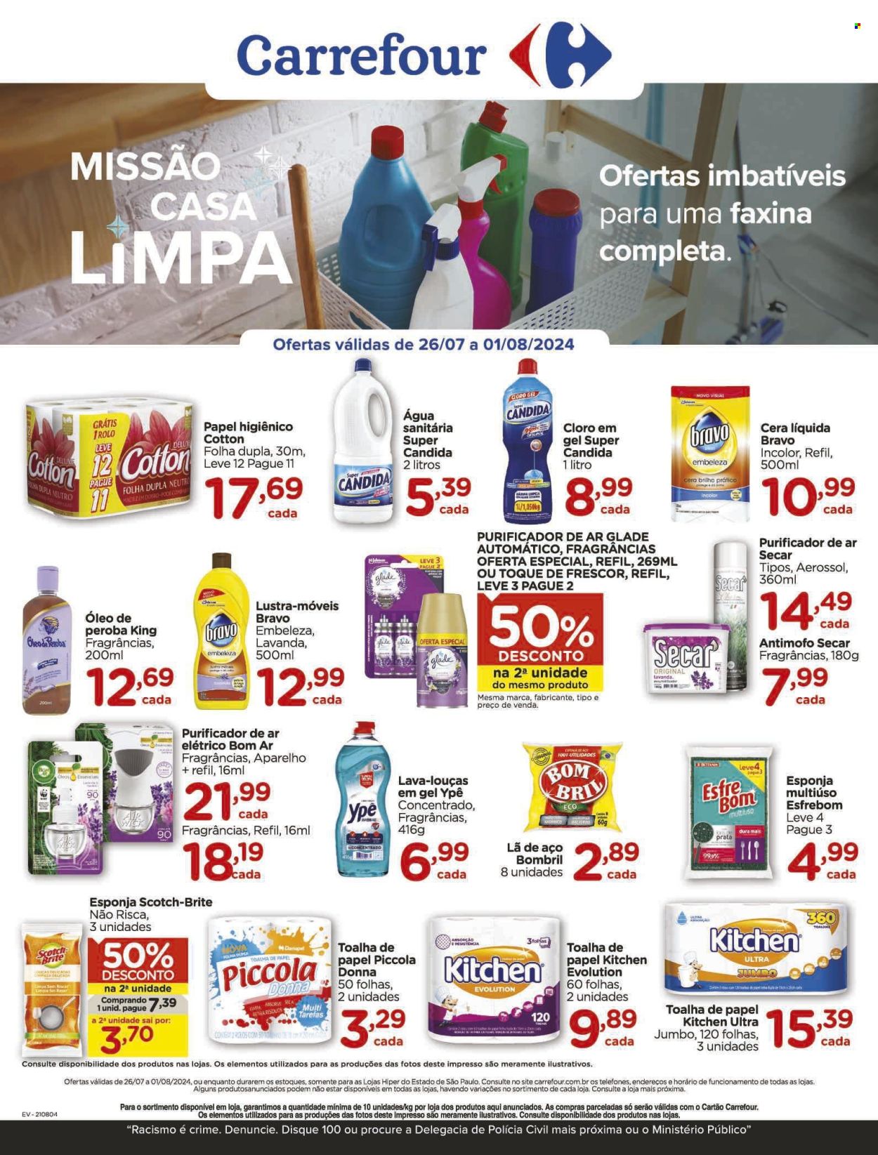 Folheto Carrefour Hiper - 26/07/2024 - 01/08/2024. Página 4