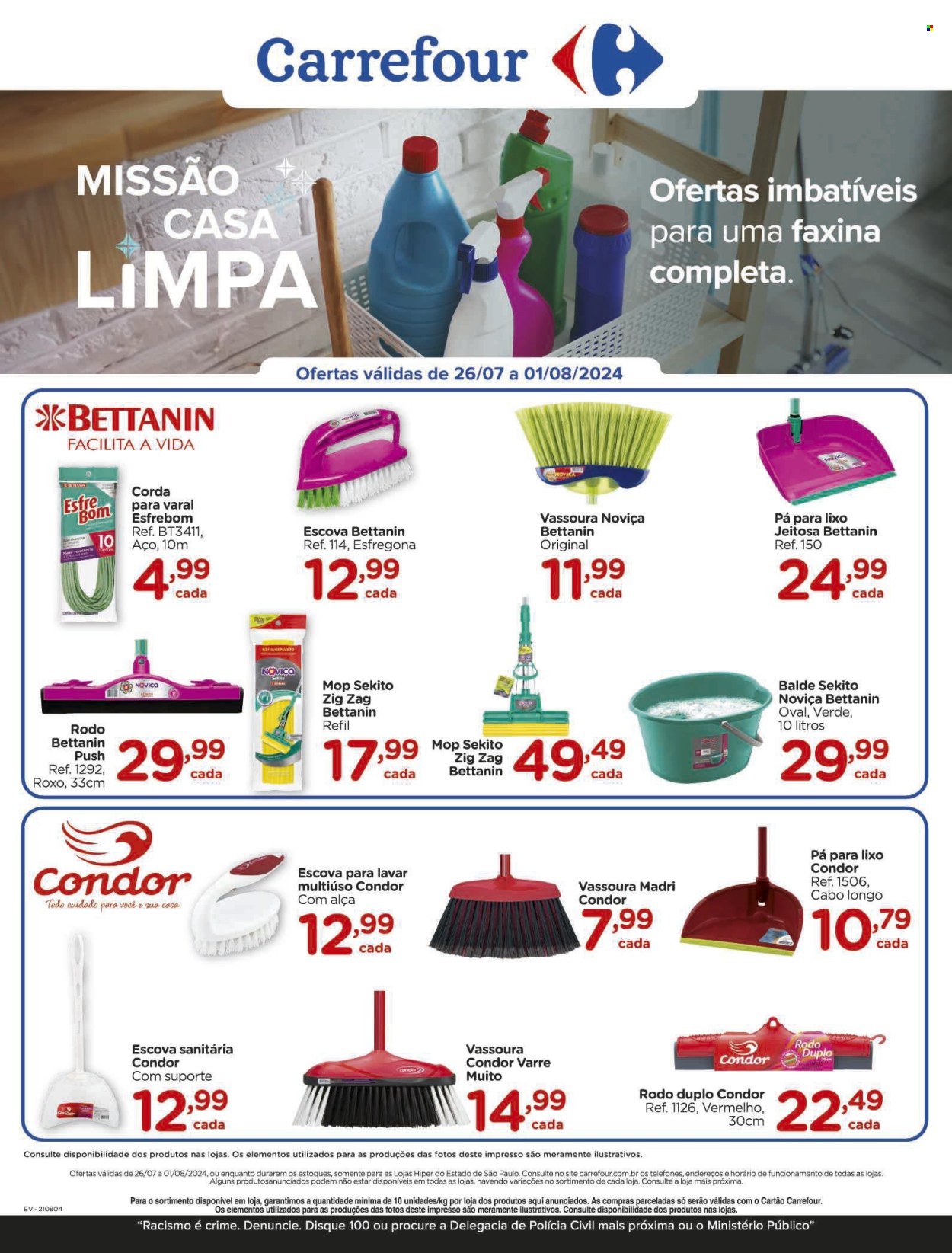 Folheto Carrefour Hiper - 26/07/2024 - 01/08/2024. Página 8