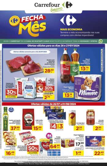Folheto Carrefour Bairro - 26/07/2024 - 01/08/2024.