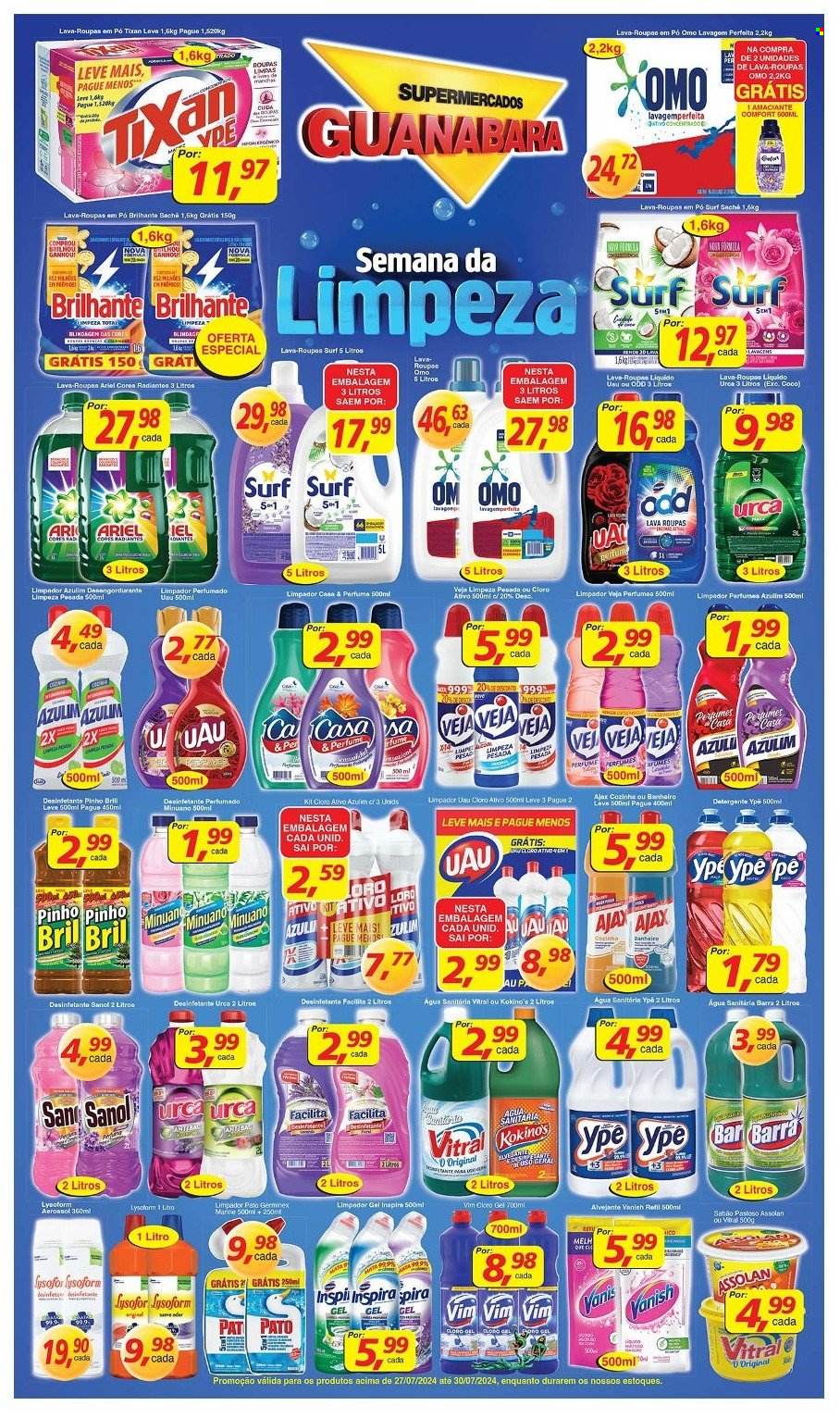Folheto Supermercados Guanabara - 27/07/2024 - 30/07/2024. Página 3