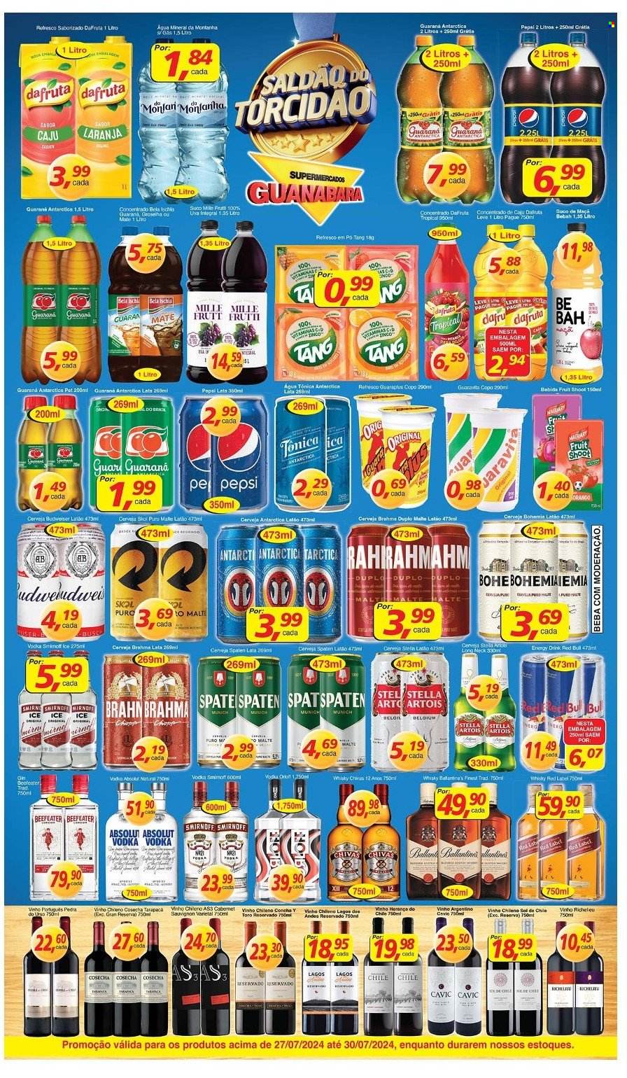 Folheto Supermercados Guanabara - 27/07/2024 - 30/07/2024. Página 8
